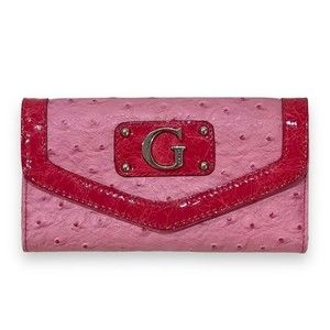 Guess Pink and Red Wallet